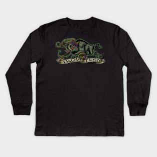 Iron Tusk Kids Long Sleeve T-Shirt